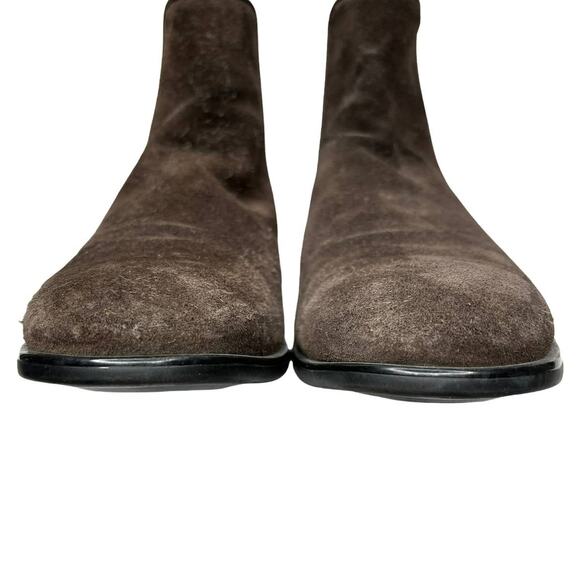 Aquatalia Brown Suede Chelsea Boots - Picture 5 of 7